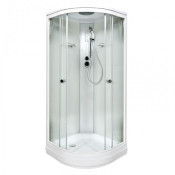 Душевая кабина Deto DM2090EL 90x90 с  электрикой