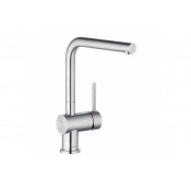 Смеситель для кухни Kludi L Steel DN 15 45803F877 сталь