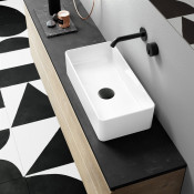 Раковина накладная Mira MR-4623 белый