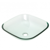 Раковина накладная Mira ST-420P прозрачный