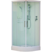 Душевая кабина Esbano ESKW90СR белый/прозрачное