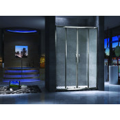 Душевая дверь в нишу Esbano ESDN150DW хром/прозрачное