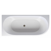Акриловая ванна Aquanet Family Elegant A 3805-N-GW-MB 293076 180х80 белый/черный матовый