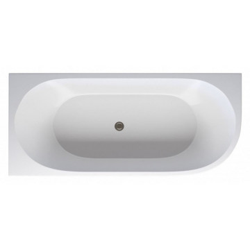 Акриловая ванна Aquanet Family Elegant A 3805-N-GW-MB 293076 180х80 белый/черный матовый