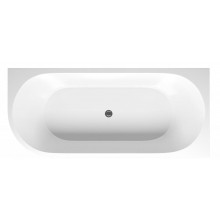 Акриловая ванна Aquanet Family Elegant B 3806-N-MW-MB 293079 180х80 белый матовый/черный матовый