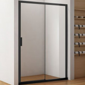 Душевая дверь Aquanet Pleasure AE60-N-140H200U-BT 140 225500 черный матовый/прозрачное