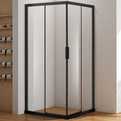 Душевой уголок Aquanet Pleasure AE60-S-100x100U-BT 100x100 черный/прозрачное