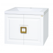 Тумба под раковину подвесная Misty Галвер 80 Пр-Гал06080-0011По белый