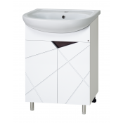 Тумба под раковину Misty Грани 70 Э-Гра07070-021Пр белый/венге