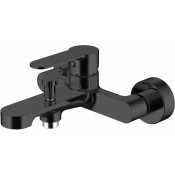 Смеситель для ванны Aquanet Passion AF300-20B черный матовый