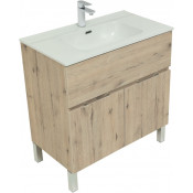 Тумба под раковину Aquanet Алвита new 80 277553 дуб веллингтон