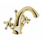 Смеситель для раковины Nobili Grazia GRC5118/6GDP золотой