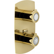 Смеситель для ванны с термостатом Nobili Sofi SI98102GDP золотой