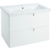 Тумба c раковиной Bellezza Пегас 60 подвесная белая