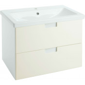 Тумба c раковиной Bellezza Пегас 60 подвесная бежевая