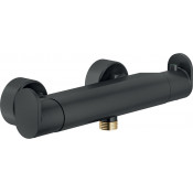 Смеситель для душа с термостатом Nobili Up UP94030BM черный матовый