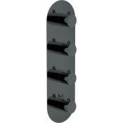 Смеситель для душа с термостатом Nobili Live WE00103/TFLP черный