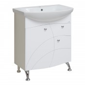 Тумба под раковину Руно Балтика 00000001048 70 белый