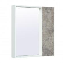 Зеркало-шкаф Руно Манхэттен 65 00-00001016 серый бетон