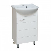 Тумба под раковину Руно Кипарис 00000000880 45 белый