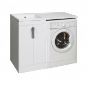 Тумба под раковину Руно Лира 00-00000144 45 белый /правое крыло