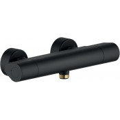 Смеситель для ванны с термостатом Nobili Seven SE124030BM черный матовый