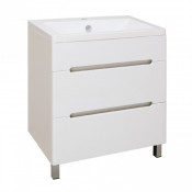 Тумба под раковину Руно Парма 00000001141 75 белый