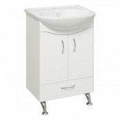 Тумба под раковину Руно Севилья 00000000792 50 белый