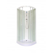 Душевая кабина Parly Bianco Эконом EB83PNR 80х80 без крыши