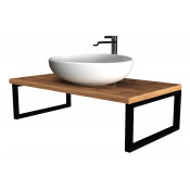 Консоль под раковину 1Marka Grunge Loft 100 У85832 дуб вотан