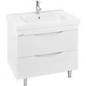 Тумба под раковину Bellezza Санриса 65 с 2 ящиками белый