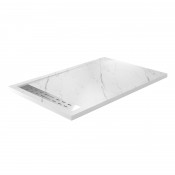 Душевой поддон WasserKRAFT Rhin 44T36 140х90 белый мрамор