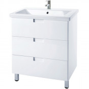 Тумба под раковину Bellezza Пегас 90 с 3 ящиками белый