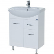 Тумба под раковину Bellezza Стелла 65 с 1 ящиком белый
