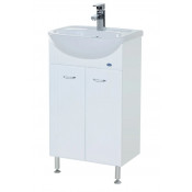Тумба под раковину Bellezza Уют 50 прямая белая