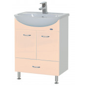Тумба под раковину Bellezza Уют 50 с нижним ящиком бежевый