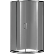 Душевой уголок Gemy Victoria S30062M 80х80 хром/матовое