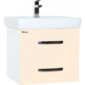 Тумба под раковину Bellezza Рокко 60 с 2 ящиками бежевая Н (ТИГОДА)