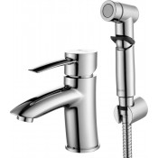 Смеситель для раковины Lemark Atlantiss LM3216C хром с гигиеническим душем