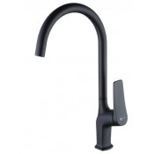 Смеситель для раковины Lemark Bronx LM3705BL черный матовый