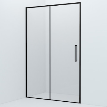 Душевая дверь Iddis Slide SLI6BS3i69 130 черный/прозрачное
