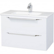 Тумба под раковину Bellezza Луиджи 80 2 ящиками белый