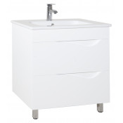 Тумба под раковину Bellezza Эйфория 80 тумба с 2 ящиками белый