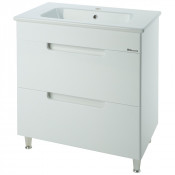 Тумба c раковиной Bellezza Сириус 100 белая