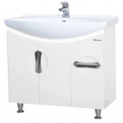 Тумба под раковину Bellezza Лагуна 75 с 1 ящиком белая