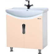 Тумба под раковину Bellezza Лагуна 65 прямая бежевая