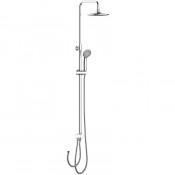 Душевой комплект Milardo Shower Set с верхней лейкой 3703F24M76 хром