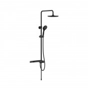 Душевой комплект Iddis Ray RAYMS3Fi76 черный матовый