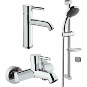 Комплект смесителей Vitra Minimax S A49153EXP хром