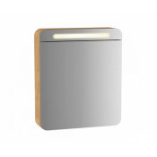 Зеркальный шкаф Vitra Sento 60895 60 с подсветкой дуб